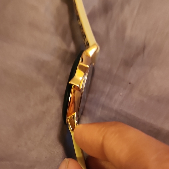 Kate Spade Black and Gold Leopard Watch main image 5